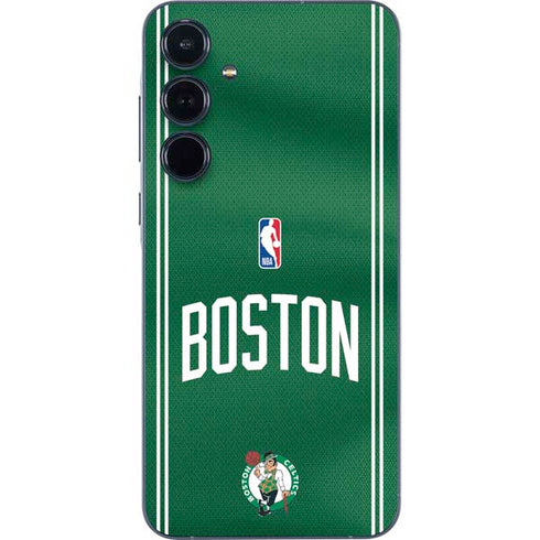 NBA Boston Celtics Jersey Galaxy A55 5G Skin